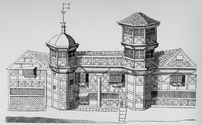 Vaux Hall Manor House, c1813, 1912 od Unbekannt