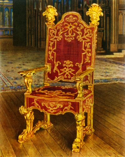 Benátské státní křeslo, konec 17. století, 1938. od Unbekannt