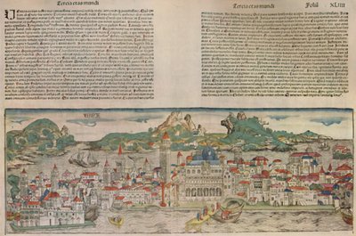 Benátky v roce 1493, 1925. od Unbekannt