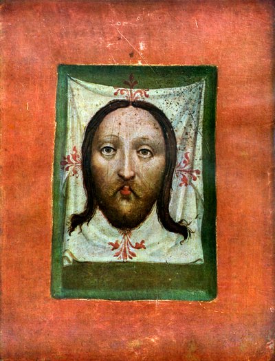 Vera Icon, zadní panel Vídeňské Madony, c1470 1955 od Unbekannt