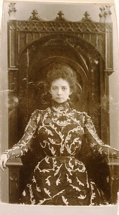 Vera Komissarzhevskaya, ruská herečka, 1900 od Unbekannt