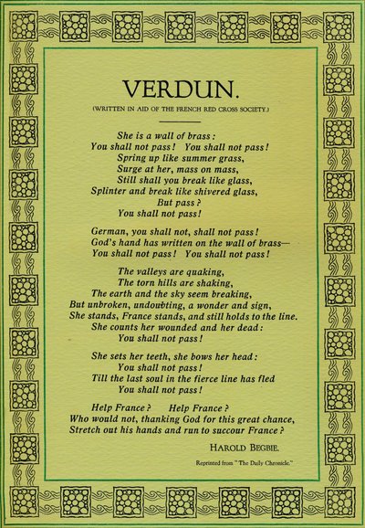 Verdun, 1916 od Unbekannt