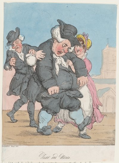 Vikář a Mojžíš, 1815., 1815. od Unbekannt