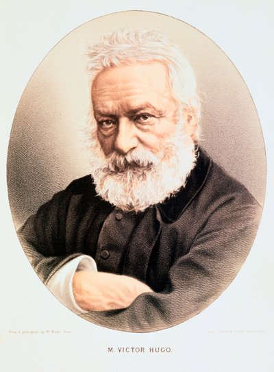 Victor Hugo, francouzský básník, dramatik a romanopisec, kolem 1880 od Unbekannt