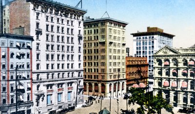 Victoria Square, St James Street, Montreal, Kanada, c1900 od Unbekannt