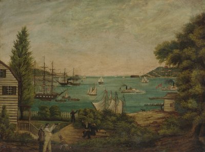 Pohled z Staten Island, ca. 1855. od Unbekannt
