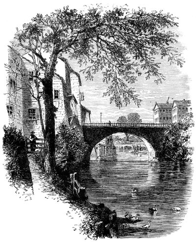 Pohled v Hartfordu, Connecticut, c17. století c1880 od Unbekannt