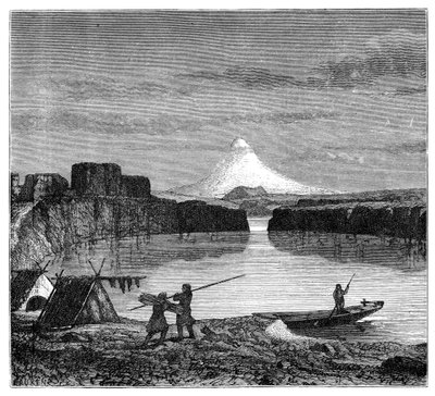 Pohled v Oregonu, 1900 od Unbekannt