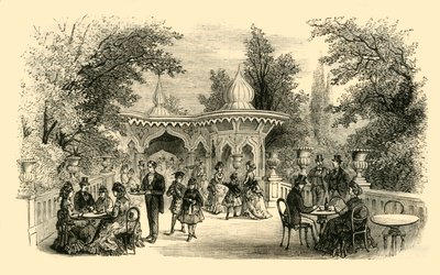 Pohled v zahradách Surrey, c1878. od Unbekannt