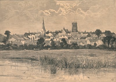 Pohled na Dorchester, 19. století od Unbekannt