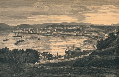 Pohled na Oban, konec 19. století od Unbekannt