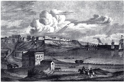 Pohled na Oděsu, c. 1830 od Unbekannt