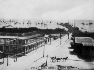 Pohled na Surgidero, 1896, 20. léta 20. století od Unbekannt