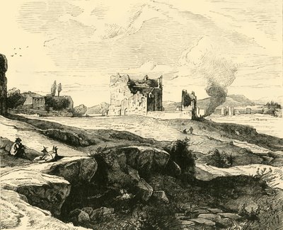 Pohled na Campagna z Via Appia, 1890. od Unbekannt