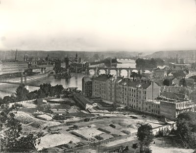 Pohled na město Prahu, Československo, 1895. od Unbekannt