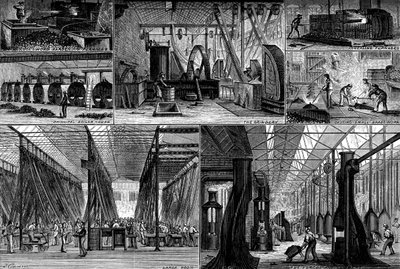 Pohledy v Royal Small Arms Factory, Enfield, c1880 od Unbekannt