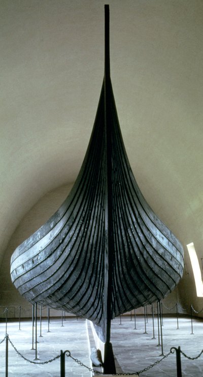 Vikingská loď, Norsko, 9. století od Unbekannt