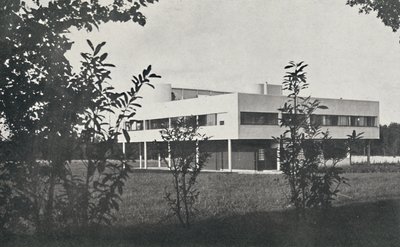 Vila v Poissy, postavená ze železobetonu, 1933 od Unbekannt