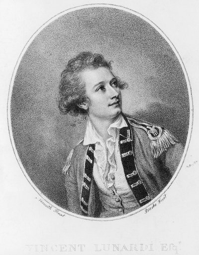 Vincenzo Lunardi, c1770 od Unbekannt
