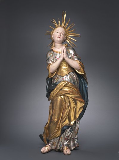 Panna Maria jako dítě, 1750-1775. od Unbekannt