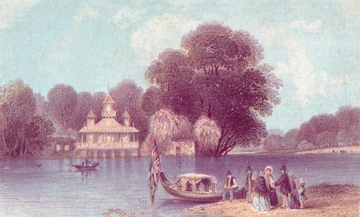 Virginia Water, 19. století. od Unbekannt