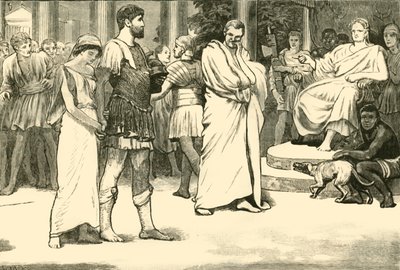 Virginie ve fóru, 1890. od Unbekannt