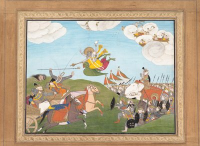 Vishnu Vasa Varah, The Boar Avatar, Slice Banasura, The Demon General..., Ca.1800. od Unbekannt