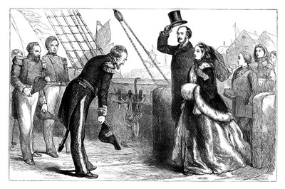 Návštěva královny a prince Alberta v Resolute, 1856, c1888 od Unbekannt