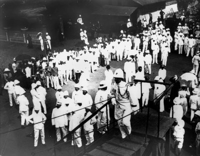 Návštěvníci Port Doumen, Saigon, Vietnam, 1900 od Unbekannt