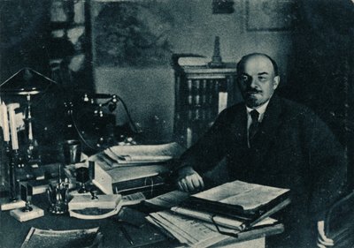 Vladimir Ilich Lenin, ruský bolševický vůdce, Moskva, Rusko, 7. října 1922 od Unbekannt