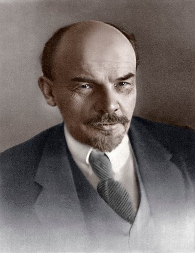 Vladimir Iljič Uljanov Lenin, ruský bolševický revolucionář, c1917 od Unbekannt