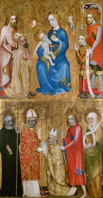 Votive Painting of Archbishop Jan Očko of Vlašim od Unbekannt