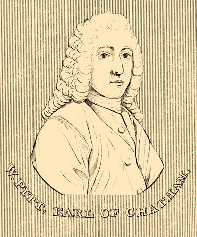 W. Pitt, hrabě z Chathamu, 1708-1778, 1830. od Unbekannt