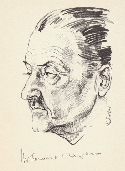 W Somerset Maugham, britský autor, 30. léta 20. století od Unbekannt
