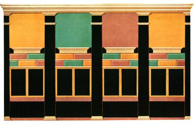 Nástěnná dekorace, Pompeje, Itálie, 1928. od Unbekannt