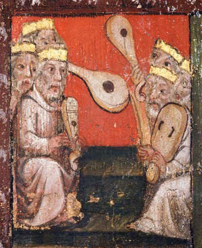 Nástěnná malba v Kapitule, Westminster Abbey, Londýn od Unbekannt