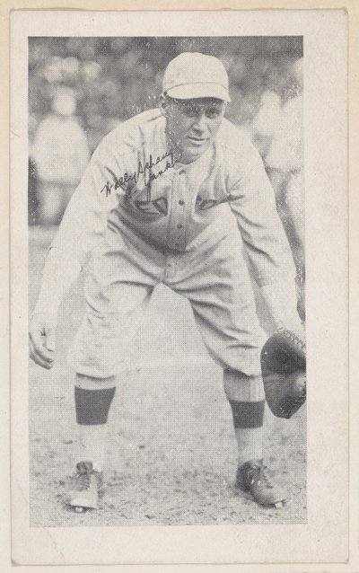 Wally Schang, C. Yanks, z Baseball strip cards W575-2, ca. 1921-22. od Unbekannt