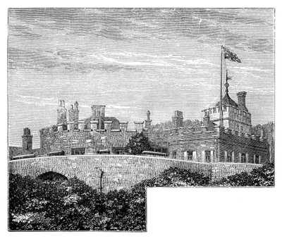Hrad Walmer, Kent, c1888 od Unbekannt