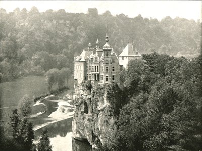 Zámek Walzin, Dinant, Belgie, 1895. od Unbekannt