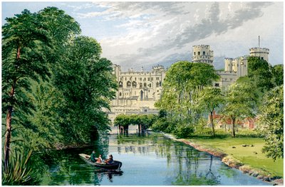 Hrad Warwick, Warwickshire, domov hraběte z Warwicku, c1880 od Unbekannt