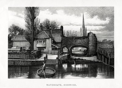 Watergate, Norwich, 1896 od Unbekannt