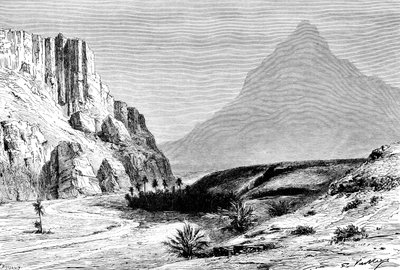 Web El-Halluf, poblíž Figuig, Maroko, 1895 od Unbekannt