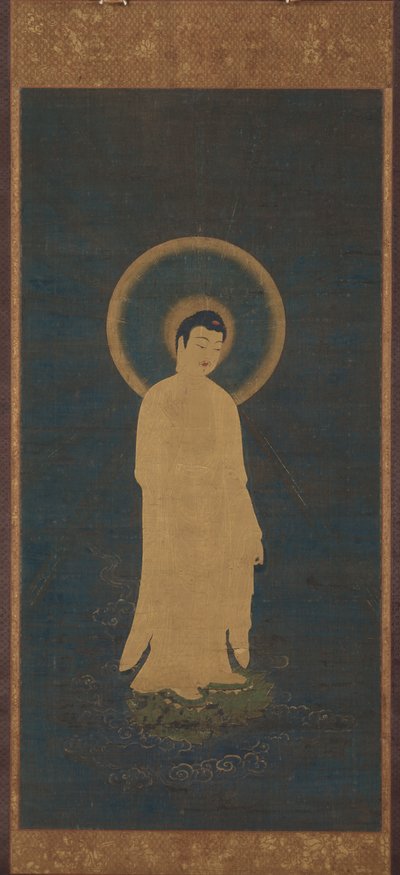 Uvítací sestup Amida Buddha Raigo, asi 12701333. od Unbekannt