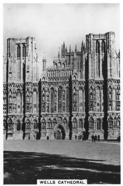 Katedrála ve Wellsu, Wells, Somerset, Anglie, 1936 od Unbekannt