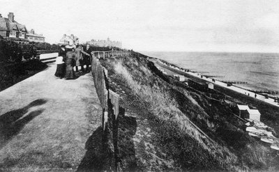 West Cliff and Gardens, Felixstowe, Suffolk, počátek 20. století od Unbekannt