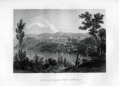 Vojenská škola West Point, New York, 1855 od Unbekannt