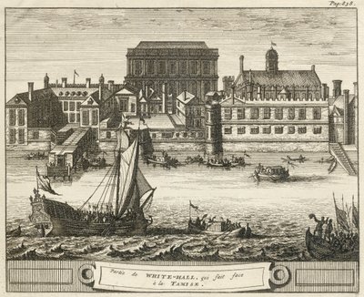 Whitehall, Westminster, Londýn, 1707 od Unbekannt