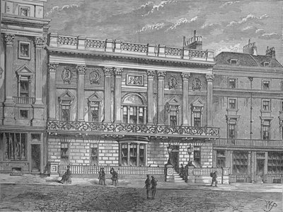 Whites Club, Westminster, Londýn, c1875 1878 od Unbekannt