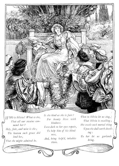 Kdo je Silvia, 1895 od Unbekannt