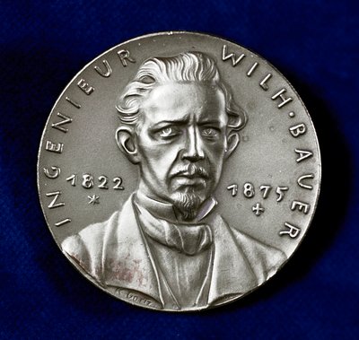 Wilhelm Bauer 1822-1875, německý vynálezce a průkopník stavitel ponorek od Unbekannt